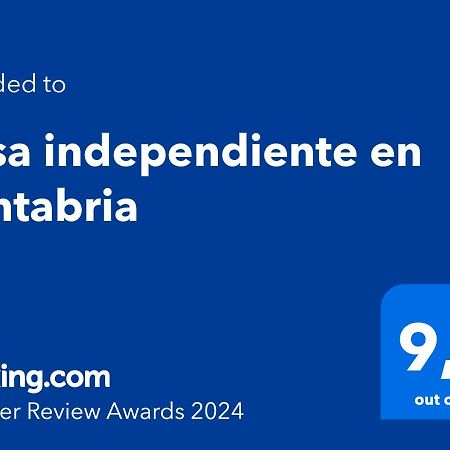 Casa Independiente En Cantabria Pedrena Exterior photo